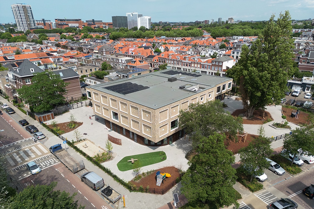 Kleine foto 03 telescoop voorburg IKC Heeswijk school spring architecten vogelvlucht