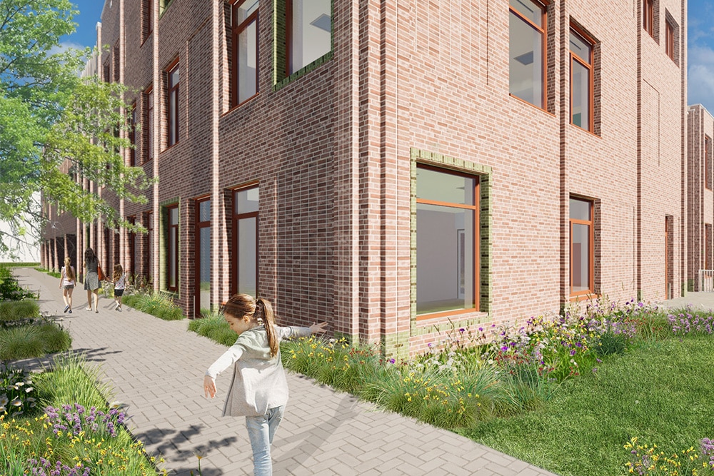 2 Park Vredenburgh Waddinxveen exterieur render Spring architecten bewerkt