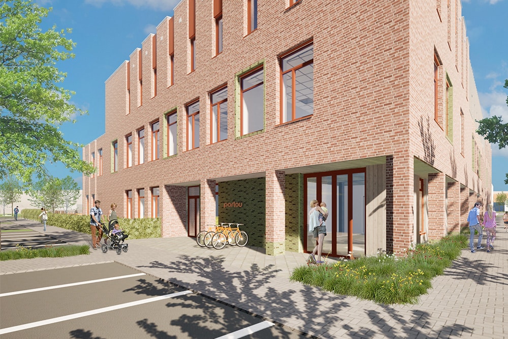 4 Park Vredenburgh Waddinxveen exterieur render Spring architecten bewerkt
