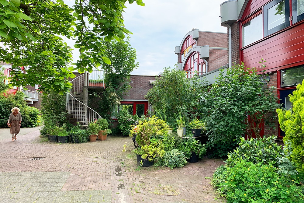 Kleine foto de wandelmeent Hilversum spring architecten exterieur